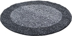 Ayyildiz Teppiche Hochflor-Teppich »Life Shaggy 1503«, rund, Wohnzimmer