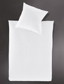 2-teilige Bettwäsche-Garnitur aus Jersey Irisette weiss