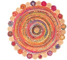 morgenland Teppich »Sisalteppich Teppich Lerina«, rund, 6 mm Höhe