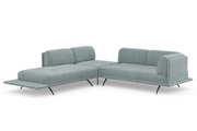 machalke® Ecksofa »benito«, mit bezogenem Sockel