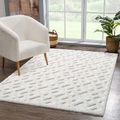 Carpet City Hochflor-Teppich »FOCUS737«, rechteckig, Boho-Teppich, Hochtief-Muster/ 3D-Effekt, für Wohnzimmer, Schlafzimmer