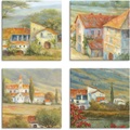 Artland Leinwandbild »Provence Lavendelwiese Mohnlandschaft«