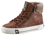 Mustang Shoes Schnürboots, mit Reissverschluss aussen