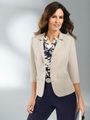 Lady Blusenblazer mit geschliffenen Schmuck-Knöpfen