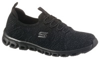 SKECHERS GLIDE STEP Schlupfschuh für Damen schwarz