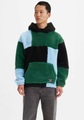 Levi's® Hoodie »JIGSAW PIECED HOODIE«, aus kuscheligem Fellimitat in Colorblock-Optik