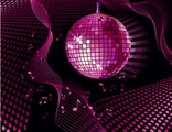 Papermoon Fototapete »Disco-Ball«, samtig, Vliestapete, hochwertiger Digitaldruck