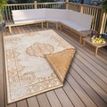 NORTHRUGS Teppich »CEBU Wendeteppich«, rechteckig, In- und Outdoor geeignet, Aussenbereich, Wohnzimmer, pflegeleicht