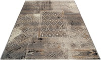 Obsession Teppich »My Gobelina 644«, rechteckig, 6 mm Höhe, Kurzflor, Ethno Design, Jacquard-Webtechnik, In- und Outdoor geeignet, Wohnzimmer
