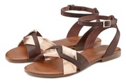 LASCANA Sandale, aus Leder