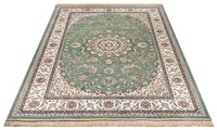freundin Home Collection Teppich »Almas«, rechteckig, Orient-Design, Vintage-Look, Fransen, pflegeleicht, strapazierfähig