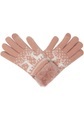 Highlight Company Strickhandschuhe, Rentier, Fellimitat, Feinstrick