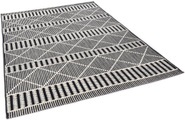 TOM TAILOR Teppich »Funky Outdoor Geometric«, rechteckig, 5 mm Höhe, Flachgewebe, In- und Outdoor geeignet, Wohnzimmer