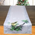 Delindo Lifestyle, Delindo Lifestyle Tischläufer »Wintervogel«, gedrucktes Design, blickdichter Stoff