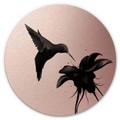 Wall-Art Metallbild »3D Kolibri Metallschild Vogel«