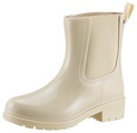 Tommy Hilfiger Chelseaboots »FLAG RAINBOOT«, Gummistiefel, Blockabsatz, Schlupfschuh mit Anziehlasche