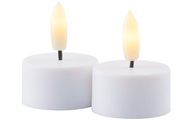 undefined, Teelicht »Sirius LED-Kerze Sille Teelicht, 2er Set«