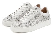 LASCANA Sneaker, aus Leder mit Cut-Outs