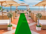 Primaflor-Ideen in Textil Läufer »Eventteppich PODIUM«, rechteckig, 2,6 mm Höhe, Breite 200 cm, robuster Nadelfilz, Uni Farben, In- und Outdoor geeignet, ideal für Events & und Veranstaltungen
