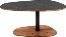 Vierhaus Couchtisch, Platte HPL Auflage Marmara Nero, höhenverstellbar