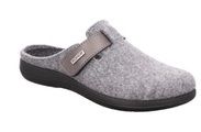 Rohde Pantoffel »BARI«, mit Klettverschluss-Riemchen, in bequemer Schuhweite G (weit)