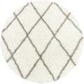 Ayyildiz Teppiche Hochflor-Teppich »ALVOR 3401«, rund, 50 mm Höhe