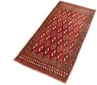 morgenland Wollteppich »Turkaman Teppich handgeknüpft rot«, rechteckig, 8 mm Höhe