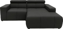 DOMO collection Ecksofa »Brandon«, Mit Kopfteilverstellung, auch in Leder