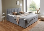 ATLANTIC HOME COLLECTION, ATLANTIC home collection Boxbett »Alva«, wahlweise mit Matratze und Topper