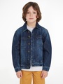 Tommy Hilfiger Jeansjacke »OVERSIZED TRUCKER DARK WASH«, im typischen Trucker Stil