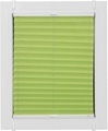 sunlines Plissee »One Size Style Crush«, blickdicht, ohne Bohren, verspannt, Zubehörfarbe weiss, zum Klemmen