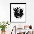 queence Bild »Angry Pineapple«, (1 St.), gerahmt