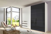 Fresh To Go Schwebetürenschrank »Level«, mit Glastür