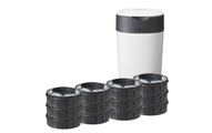 Tommee Tippee - Starterpackung Twist & Click + 12 Nachfüllpackungen - Weiss
