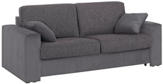 Home affaire Schlafsofa »Roma«, Dauerschlaffunktion, mit Unterfederung, Lattenrost und echter Matratze. Zum Ausfalten in hoher Qualität, in 2 Breiten