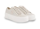 Calvin Klein Jeans Plateausneaker »CUPSOLE FLATFORM NY PEARL WN«, mit Logoschriftzug