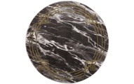 Teppich »Noa black«, rund, - mm Höhe