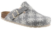 CITY WALK Pantoffel, mit Eiskristall-Stickereien