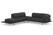 machalke® Ecksofa »benito«, mit bezogenem Sockel
