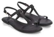 Tommy Hilfiger Riemchensandale »TH FLAT SANDAL«, Sommerschuh, Sandalette mit verstellbarem Riemchen
