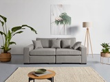 Guido Maria Kretschmer Home&Living 2-Sitzer »Skara«, Lounge-Sofa mit Federkernpolsterung, in vielen Bezugsvarianten, auch recycelt