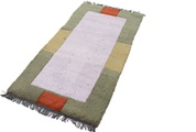 morgenland Wollteppich »Nepal Teppich handgeknüpft rosa«, rechteckig, 18 mm Höhe, handgeknüpft