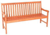 MERXX Gartenbank »Santos«, Eukalyptus, 157x89x58 cm, braun