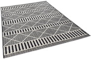 TOM TAILOR Teppich »Funky Outdoor Geometric«, rechteckig, 5 mm Höhe, Flachgewebe, In- und Outdoor geeignet, Wohnzimmer
