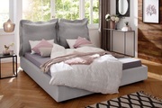 Home affaire Polsterbett »Lodano«, in Hussen-Optik und besonderem Design