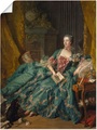 Artland Wandbild »Bildnis der Marquise de Pompadour. 1756«