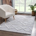 Carpet City Hochflor-Teppich »Focus«, rechteckig, 20 mm Höhe, 3D-Optik, Boho-Stil, Wohnzimmer