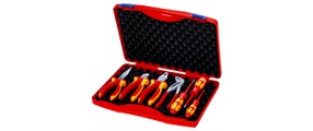 Knipex 00 21 15 VDE Werkzeugset im Koffer 7teilig