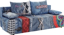 exxpo - sofa fashion Schlafsofa, inklusive Bettfunktion und Bettkasten, wahlweise mit Liftbettfunktion und Federkern