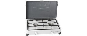 Brunner, BRUNNER Gaskocher »NG 2f 30 mbar«, Stahl, 51 cmx31 cm